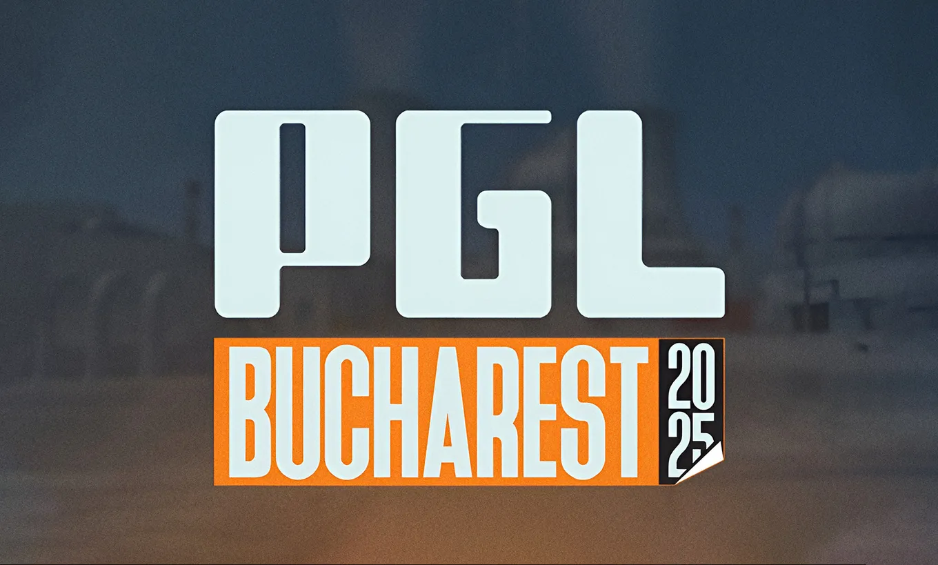 Официальный логотип PGL Bucharest 2025