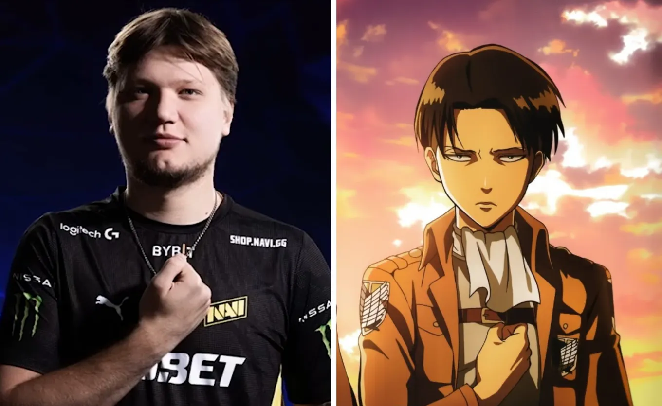 S1mple сделал жест из «Атаки титанов»
