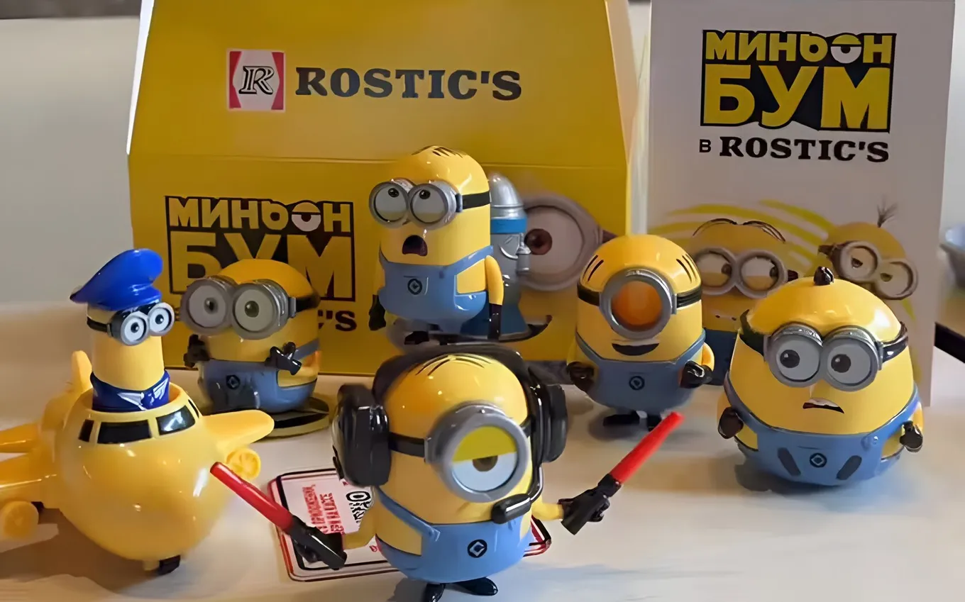 Коллаборация Rostic's с «Миньонами» выйдет 7 июля