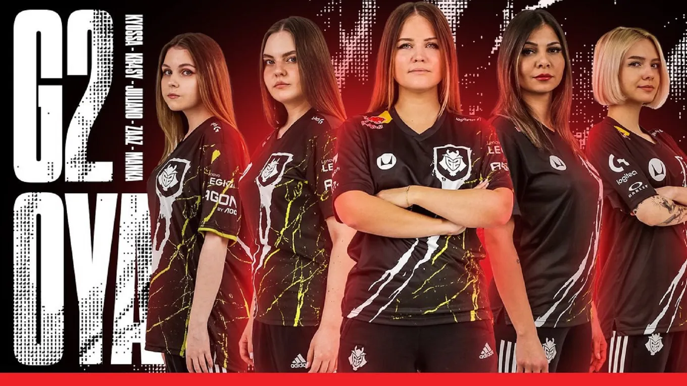 G2 анонсировала женский состав по CS:GO – в него вошла россиянка kr4sy