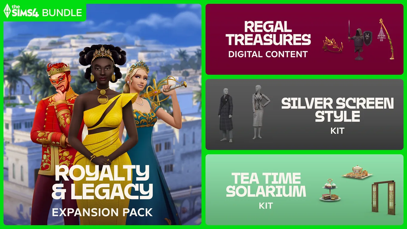 The Sims 4: Royalty & Legacy Grand Bundle