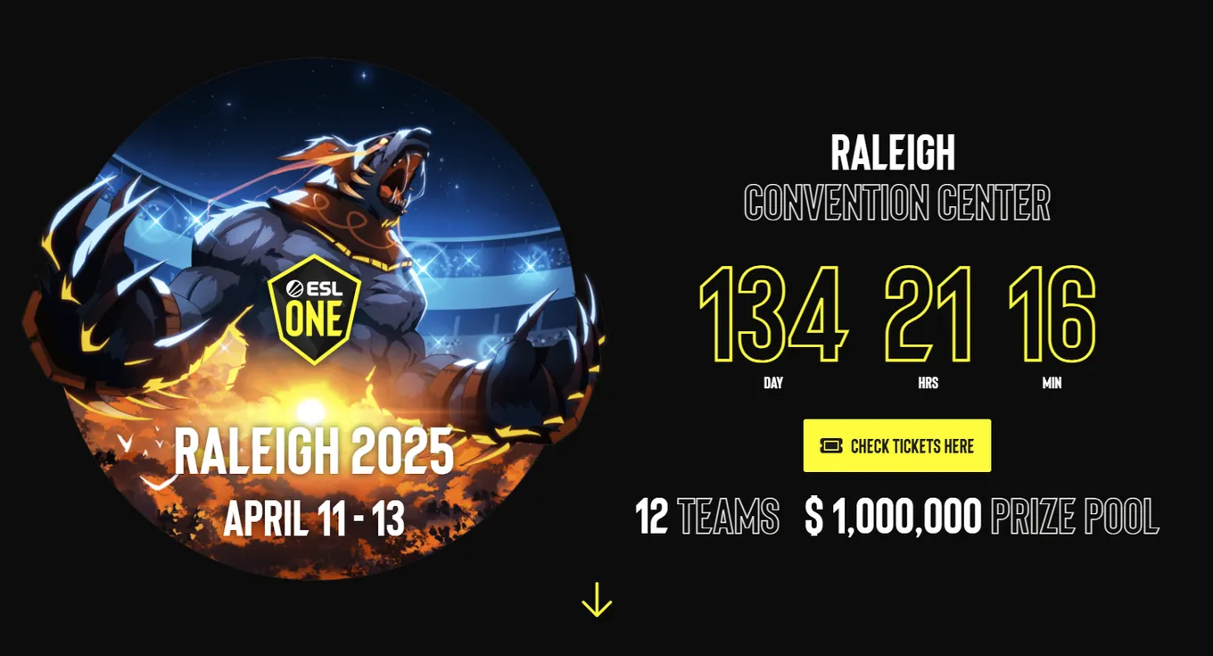 ESL One Raleigh 2025