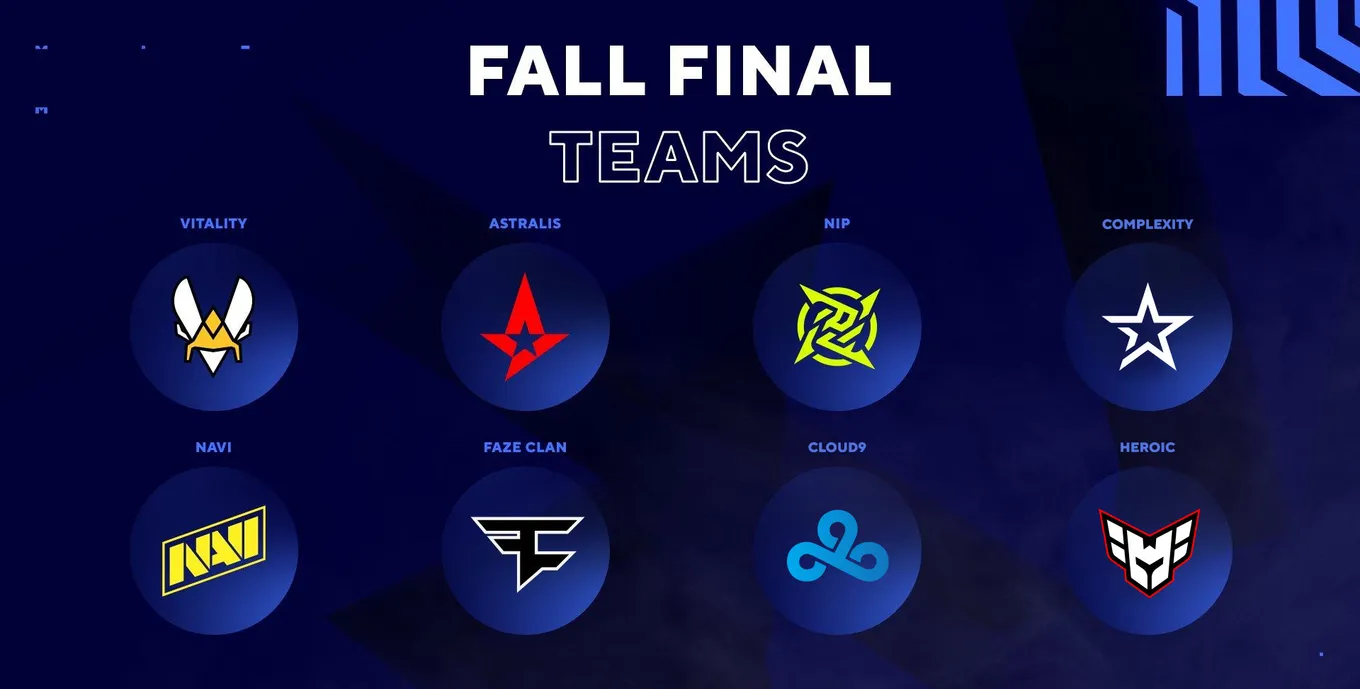 Участники BLAST Premier Fall Final 2023