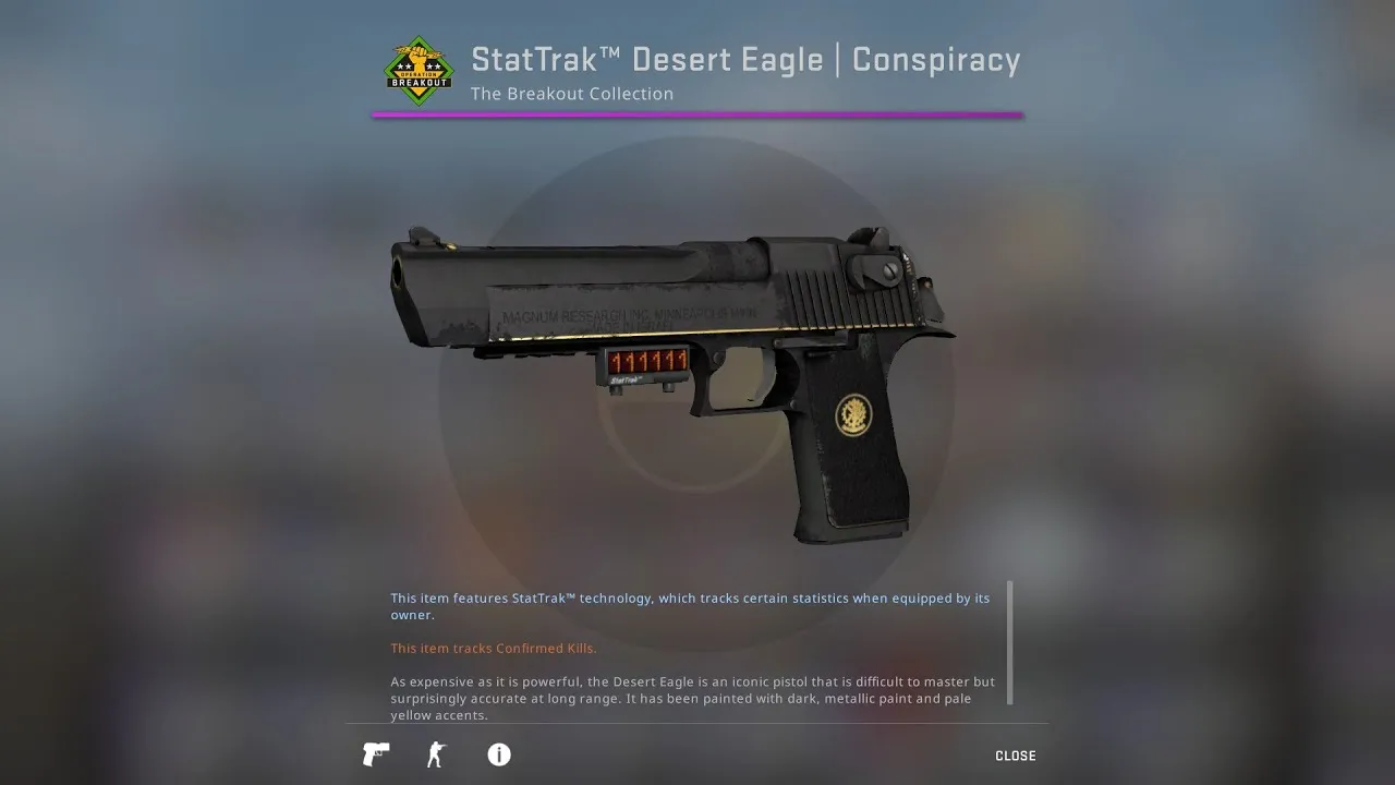 StatTrak™ Desert Eagle | Заговор