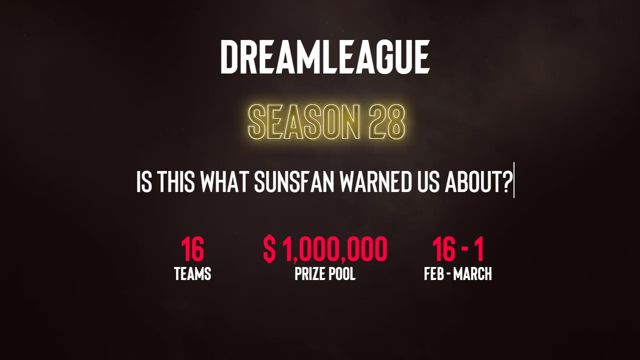 В 2026 году DreamLeague опробует экспериментальный формат с разделением команд на несколько групп и стадий до плей-офф