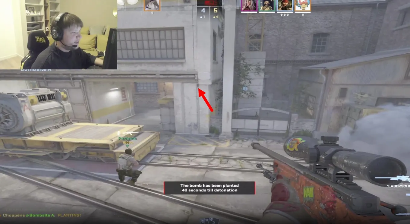 Трансляция s1mple на Twitch