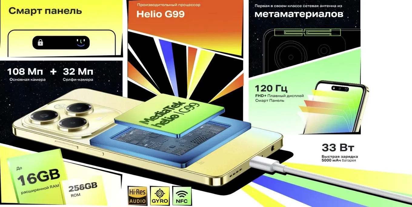 Смартфон INFINIX HOT 40 Pro