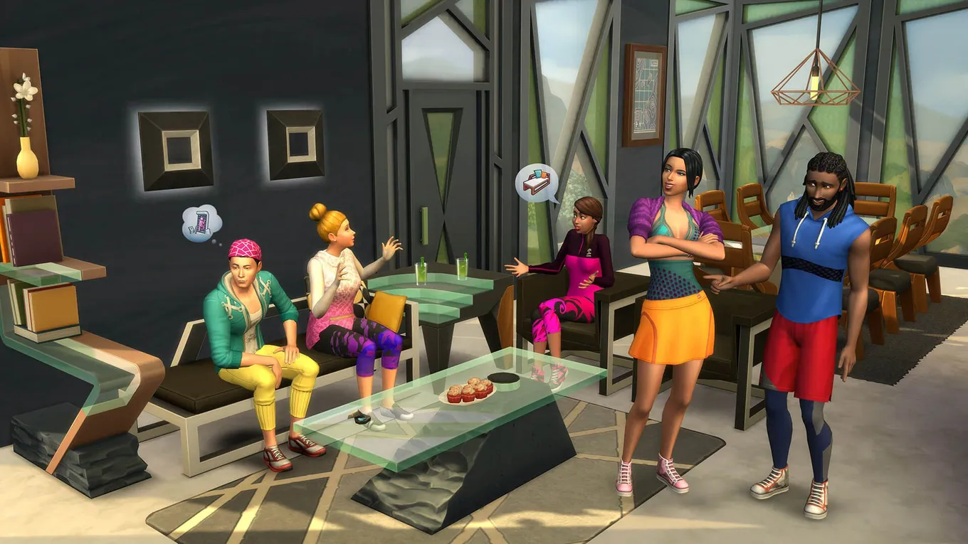 DLC «В университете» в Sims 4