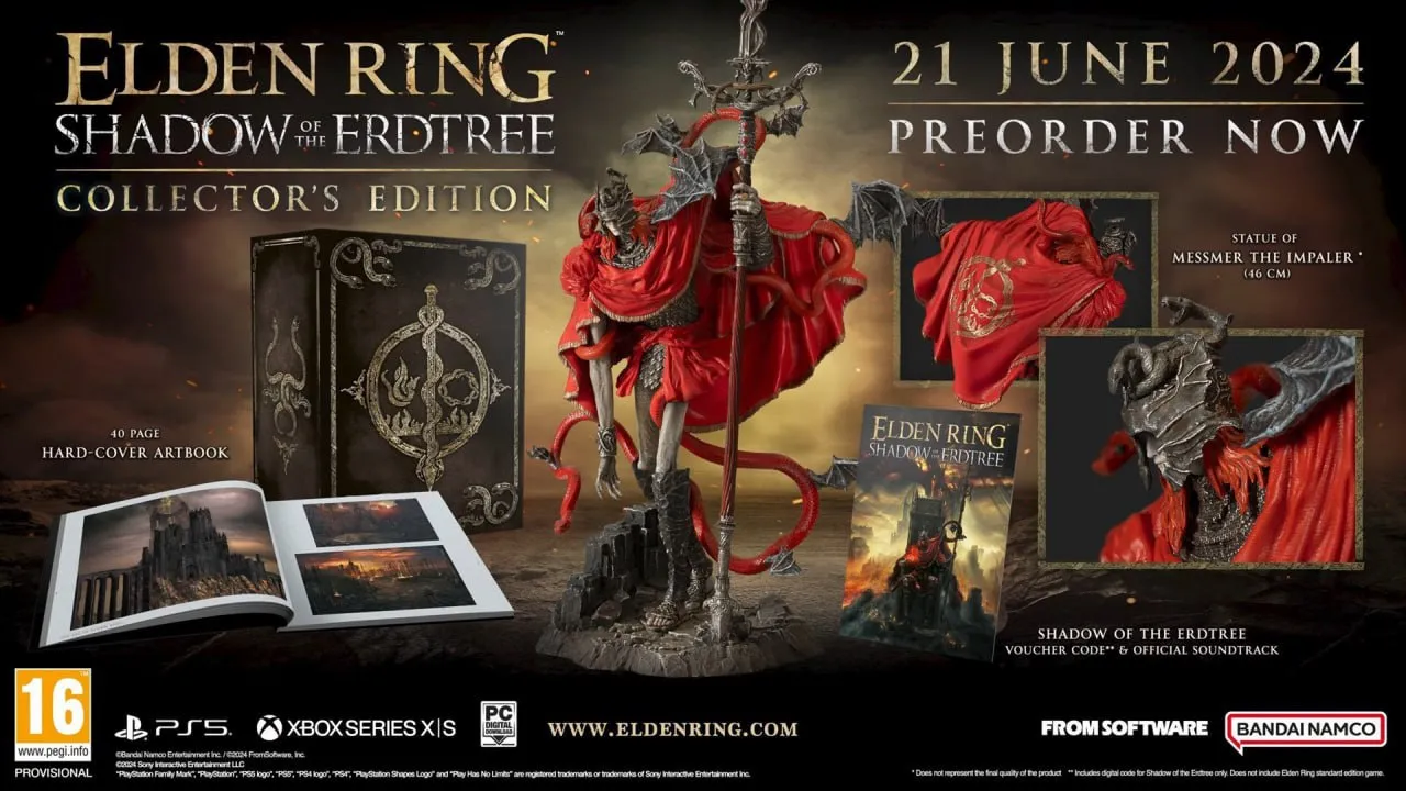 Коллекционное издание Elden Ring: Shadow of the Erdtree