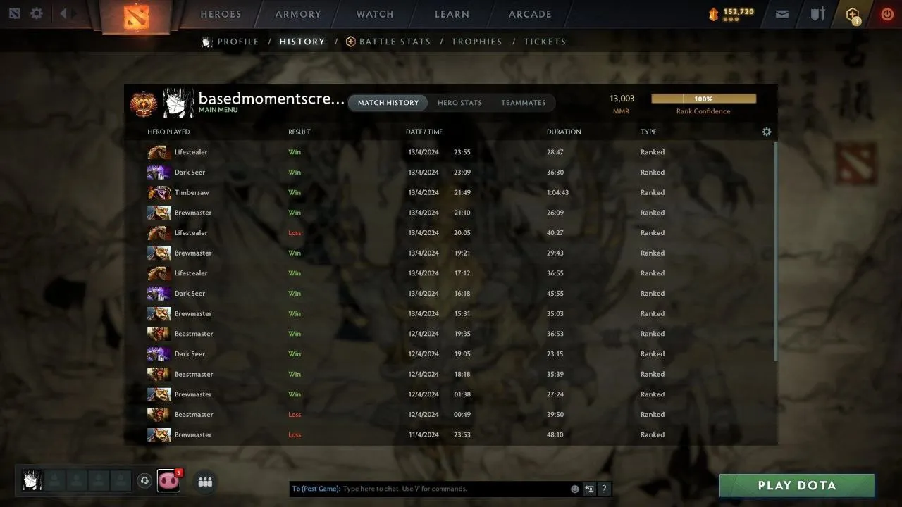 Дмитрий DM Дорохин апнул 13 тысяч MMR