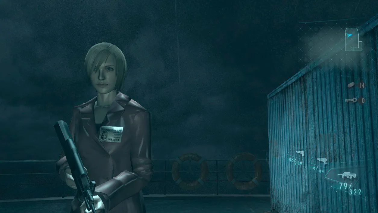 В Resident Evil Outbreak можно было сыграть за мать Грейс – Алиссу Эшкрофт. В сюжете этой части показано, как героиня спаслась из Раккун-Сити до ядерного удара 1998 года