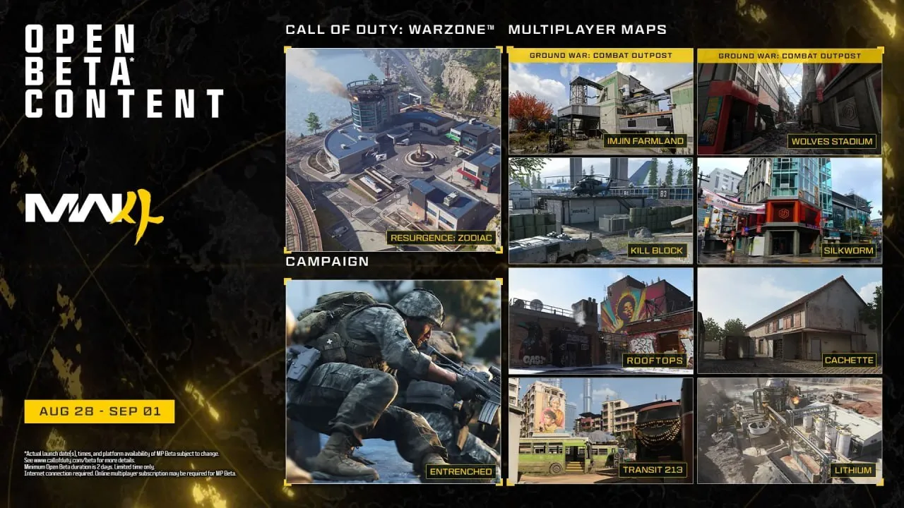 Infinity Ward открыла бесплатный доступ к бета-версии Call of Duty: Modern Warfare 4