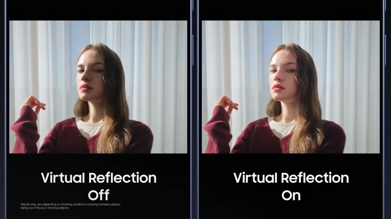 ИИ-функция Virtual Reflection
