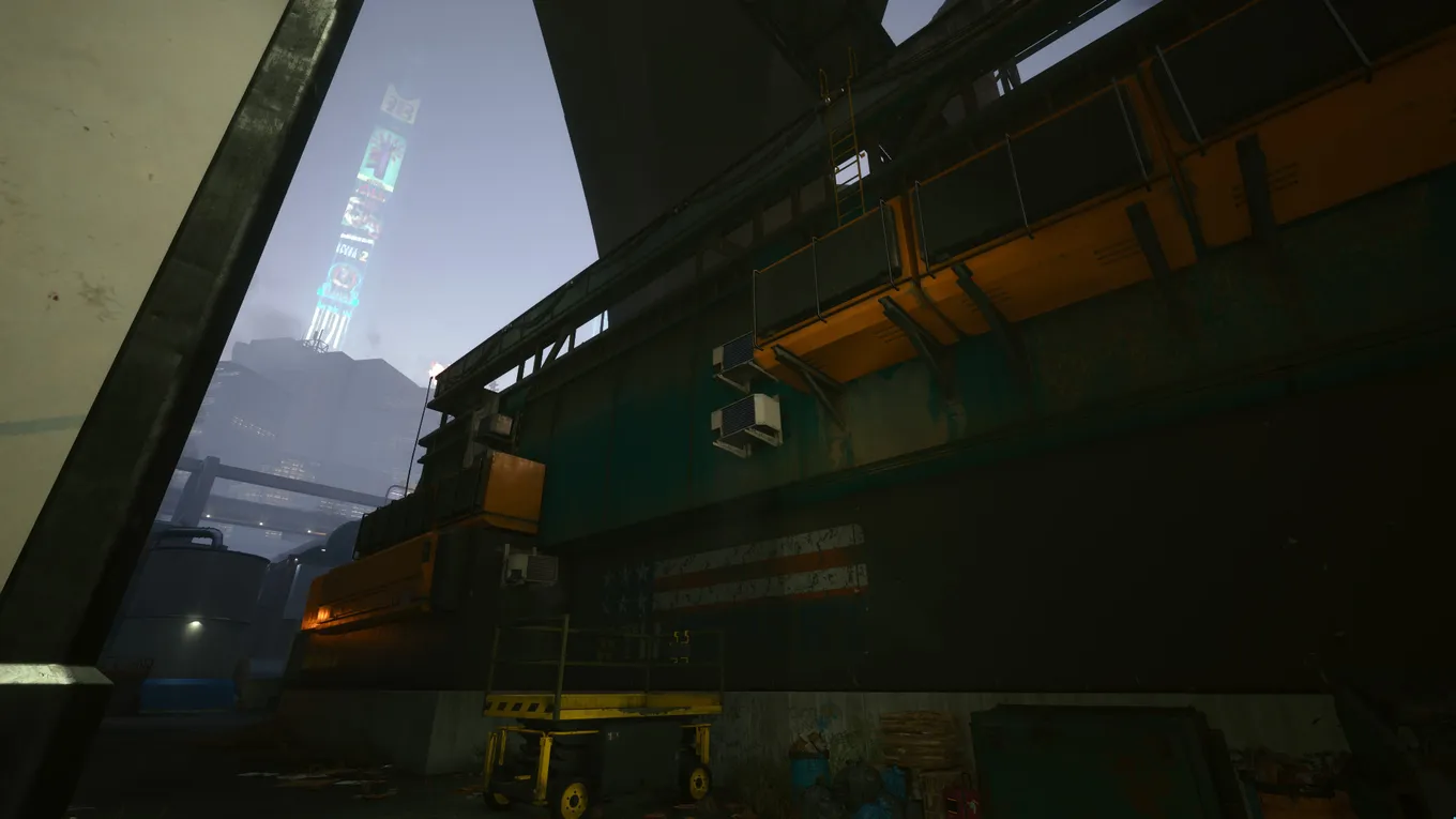 Новая локация в Cyberpunk 2077