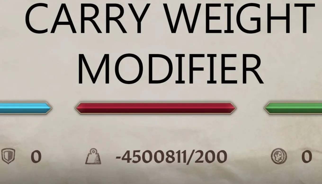 Carry Weight Modifier