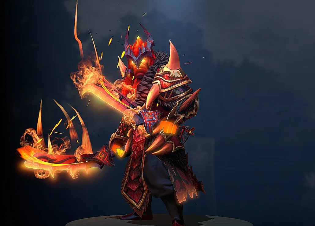 Fangs of the Firelord для Ember Spirit
