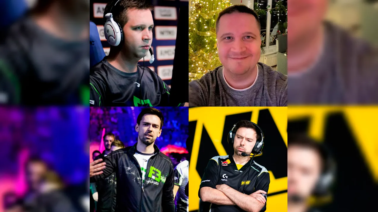 Новым составом руководит B1ad3, а раньше он играл в Flipsid3 вместе с markeloff (на фото: markeloff 2016 vs он же в 2026 [выше], B1ad3 2016 vs он же в 2026 [ниже])