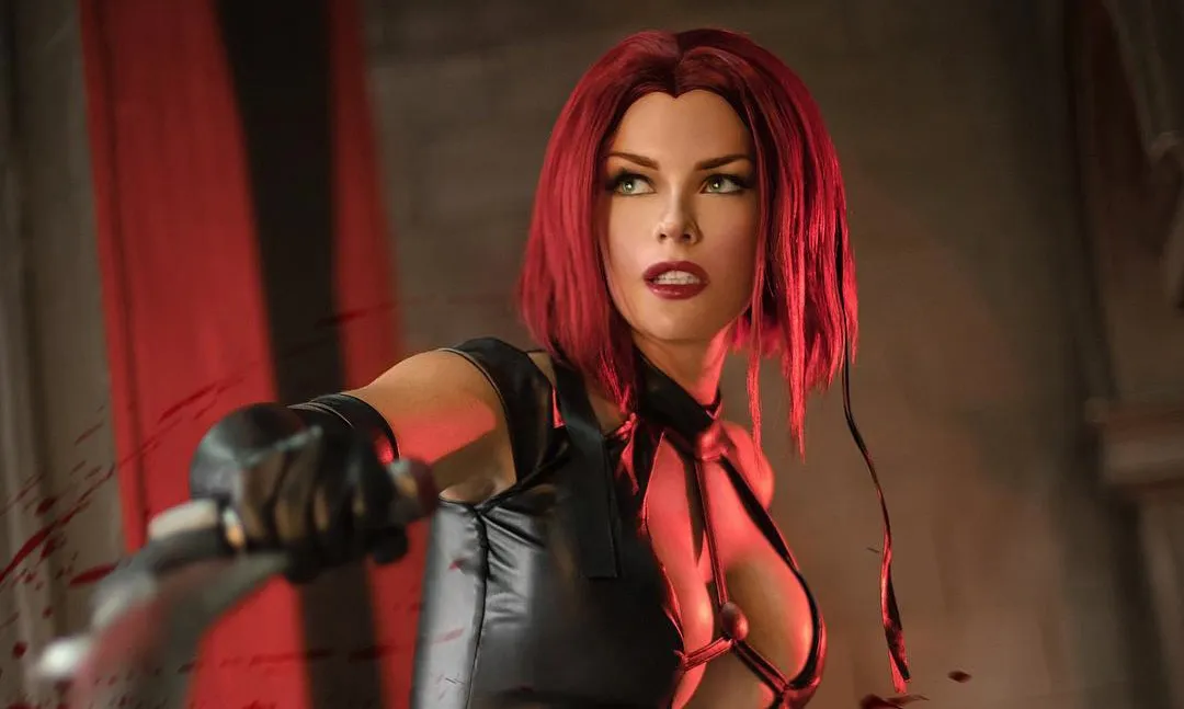 Косплей на Рэйн из Bloodrayne