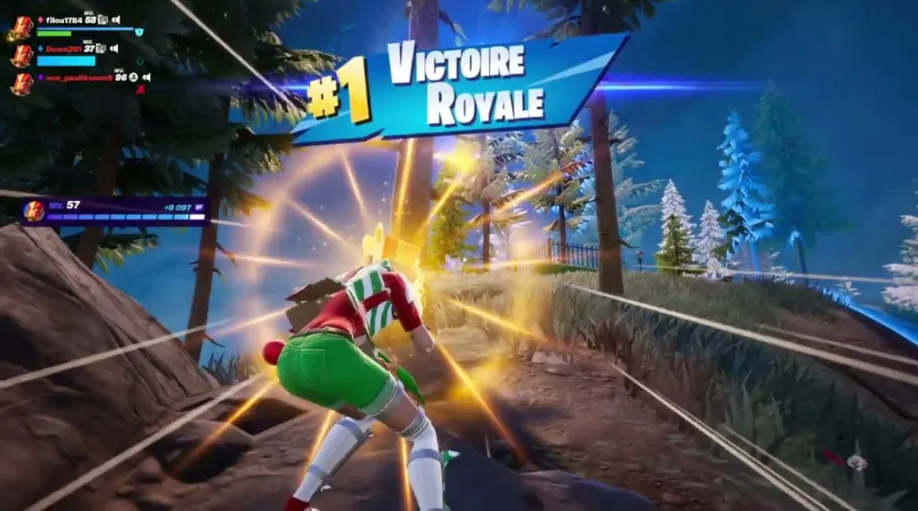 Взятие топ-1 в Fortnite