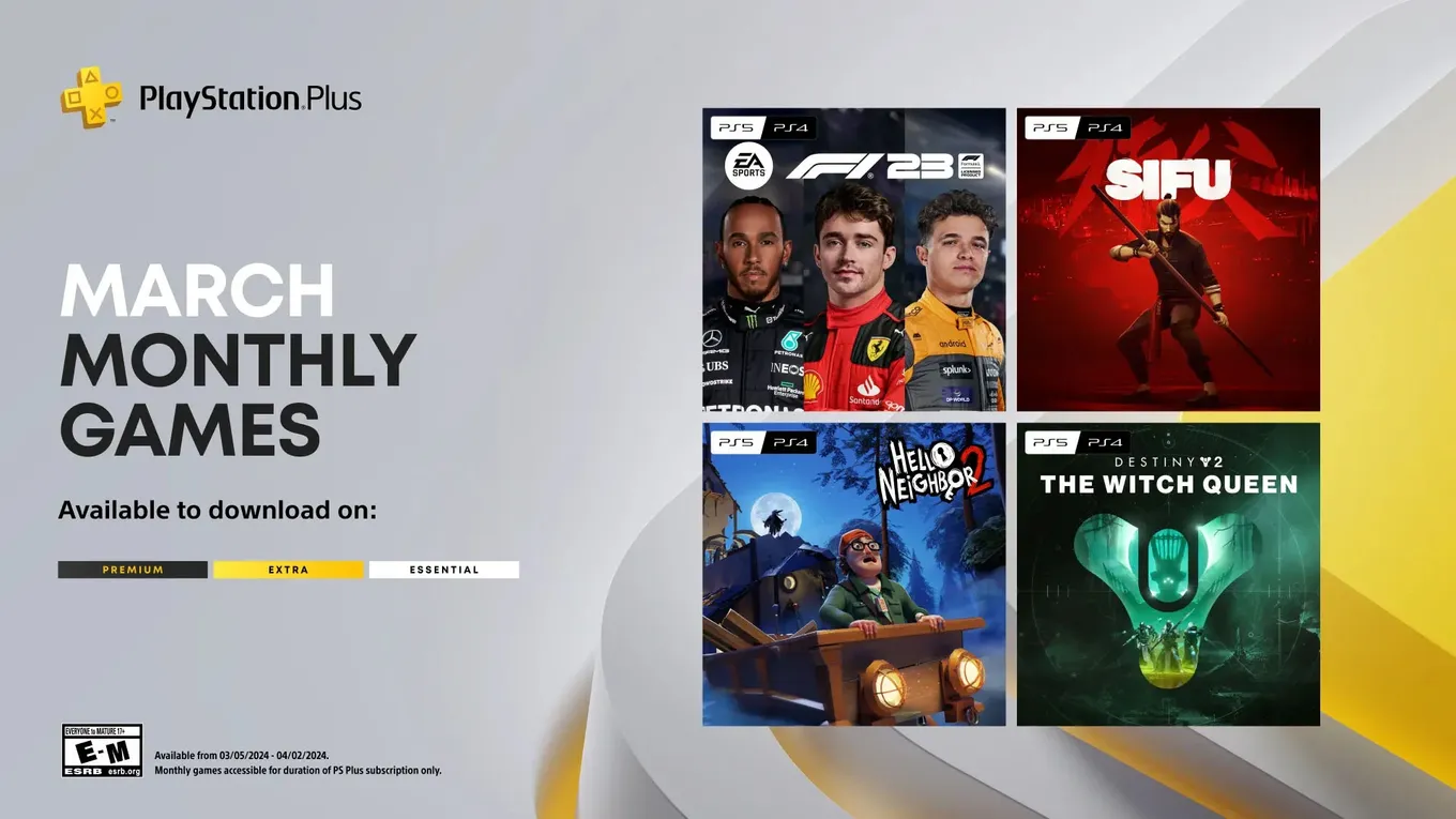 Мартовская подборка PS Plus