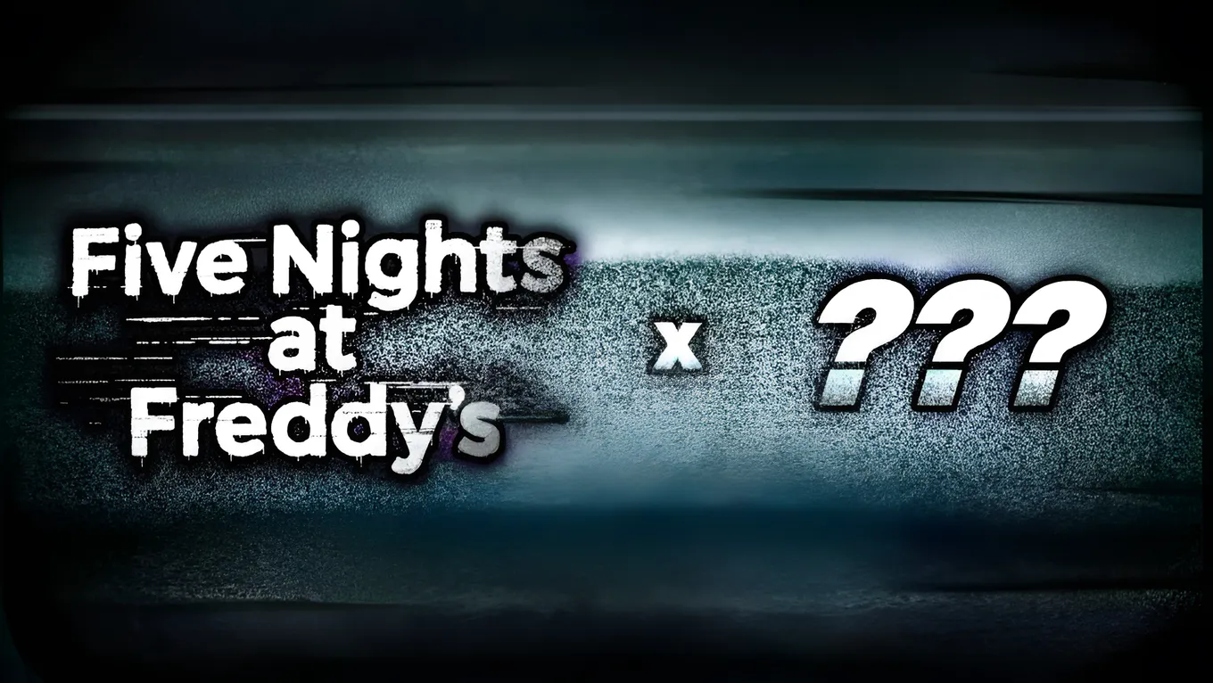 Ранее официальный аккаунт FNAF выложил тизер без подписи: «Five Nights at Freddy’s x ???»