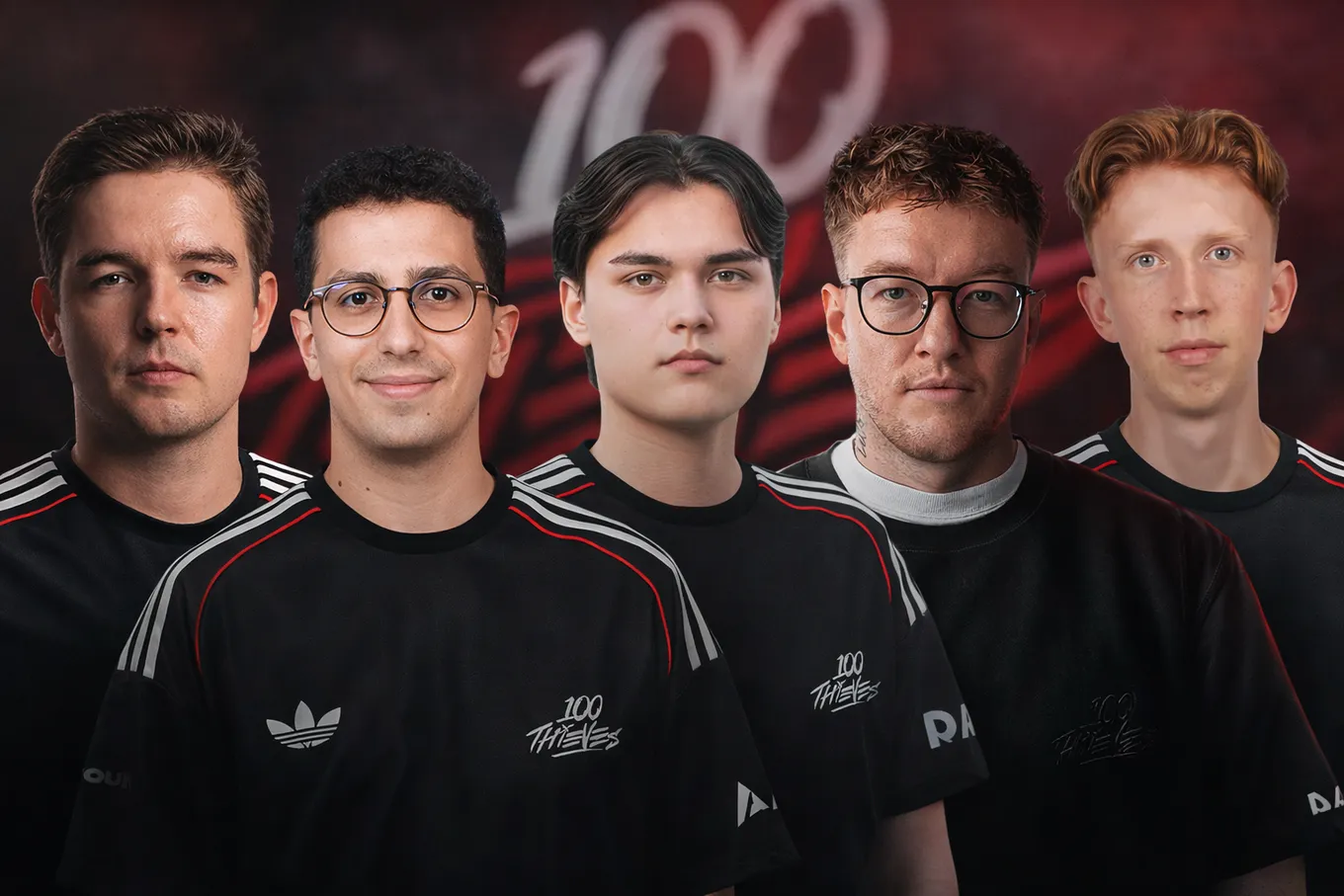 Новый ростер 100 Thieves с device, Ag1l, rain, poiii, sirah, gla1ve (тренер)