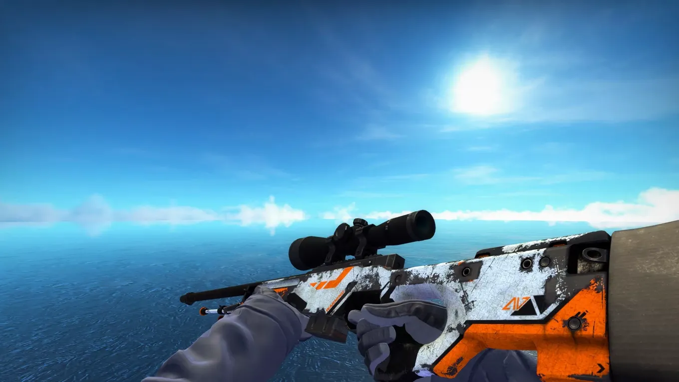 Тот самый AWP | Азимов с чёрным прицелом