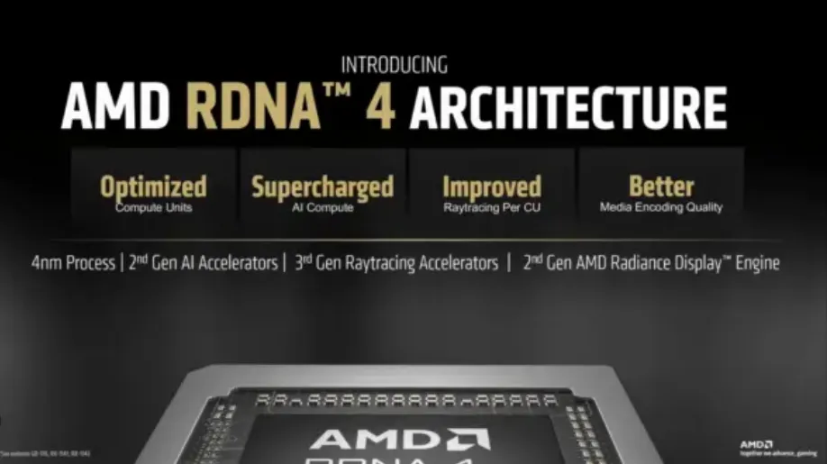Компания перескочила с Radeon 7000 сразу до Radeon 9000, потому что зарезервировала поколение 8000 специально для мобильных графических процессоров RDNA 3,5
