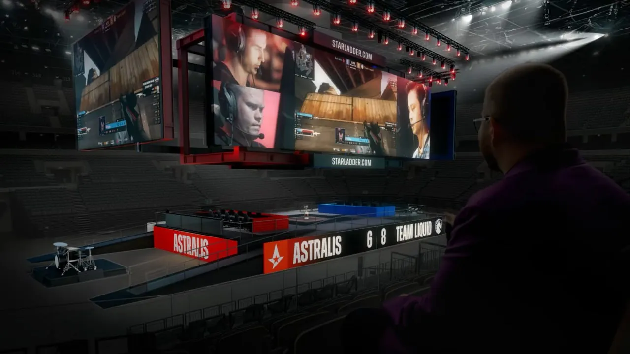 StarLadder Budapest Major проект сцены