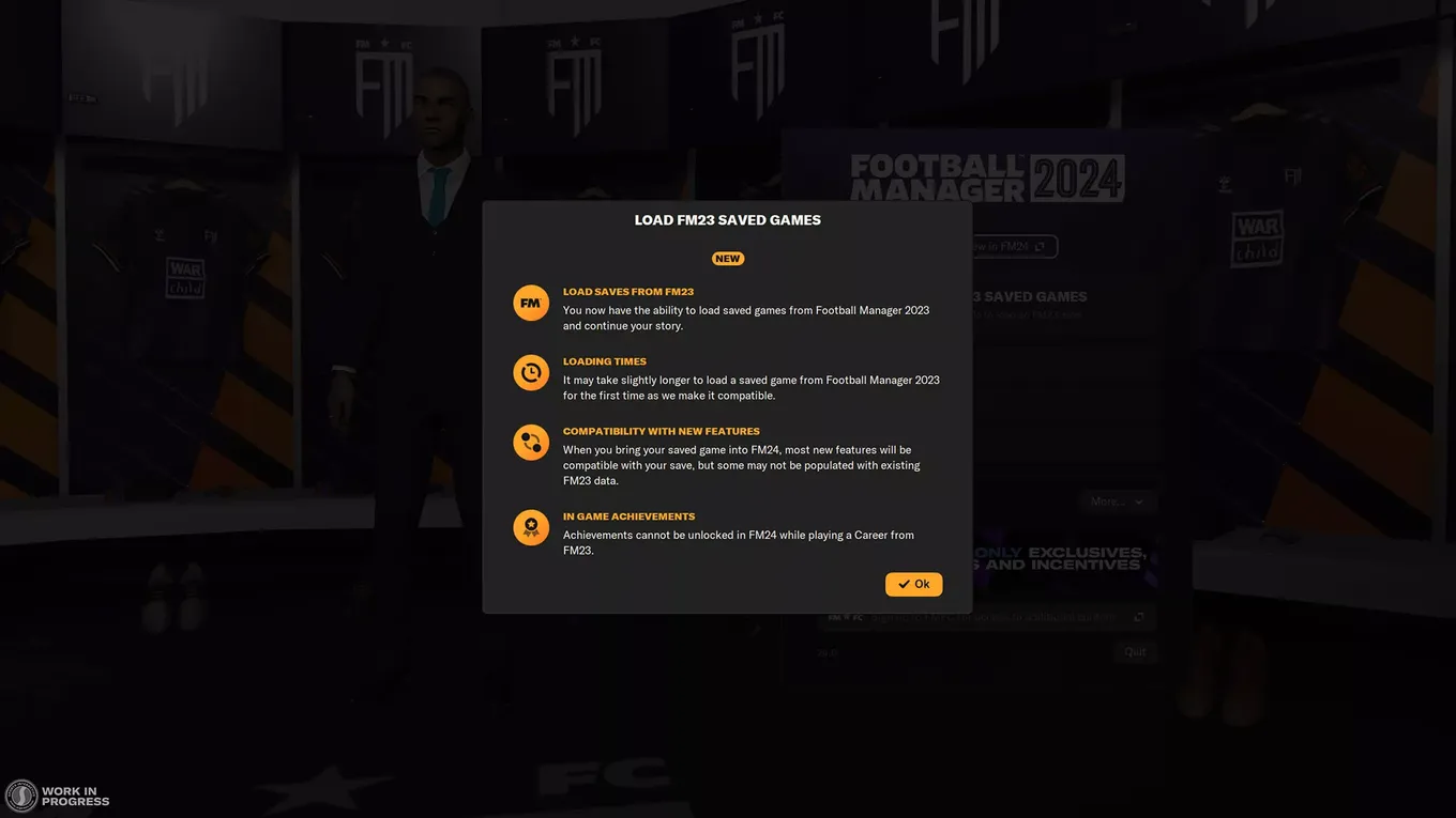 Возможность переноса прогресса из FM 2023