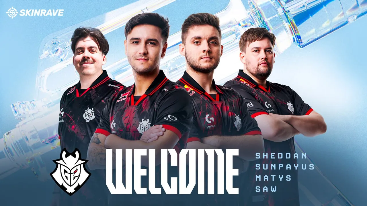К G2 Esports присоединились снайпер Альваро SunPayus Гарсия и рифлер Матушу matys Шимко. Тренером состава стал Ээту sAw Саха