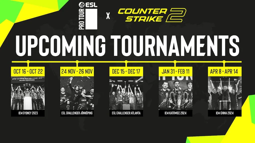 Турниры от ESL на CS2