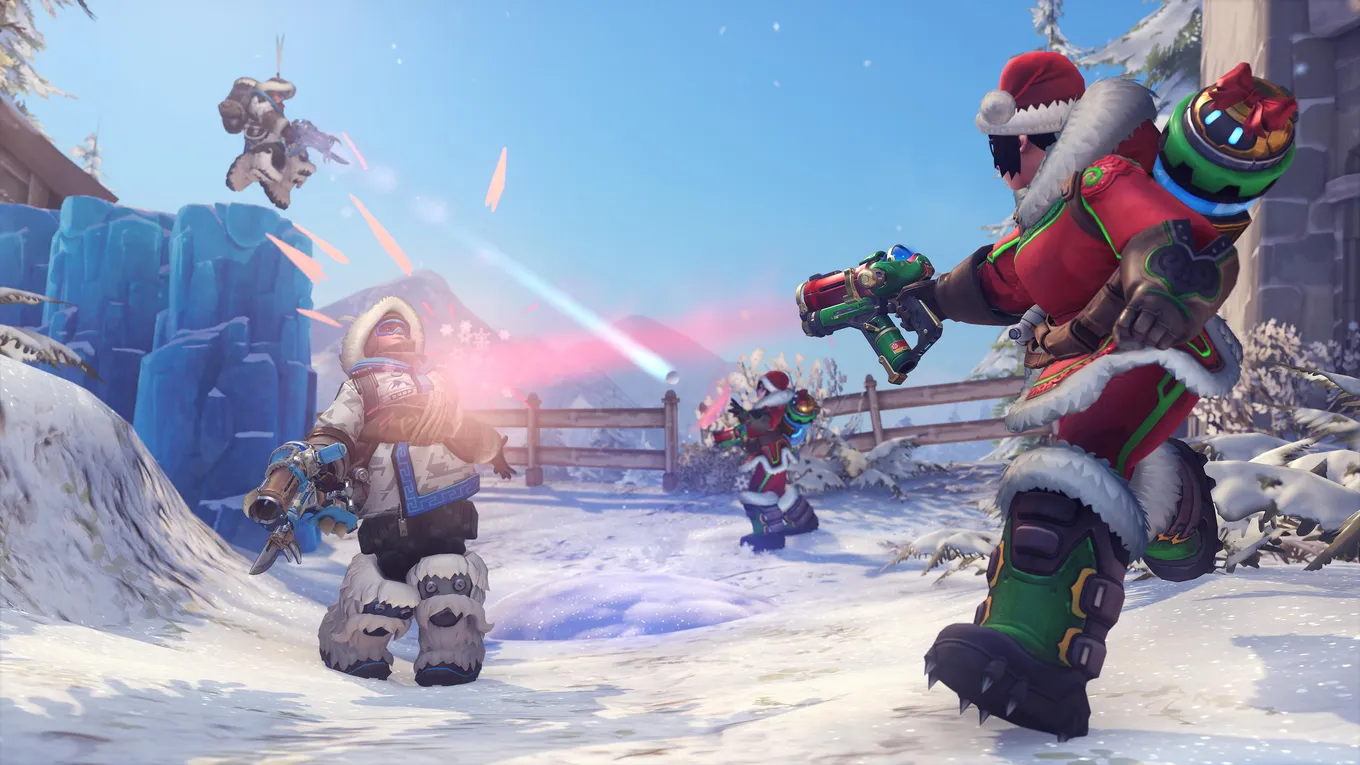 "Зимняя сказка" в Overwatch 2