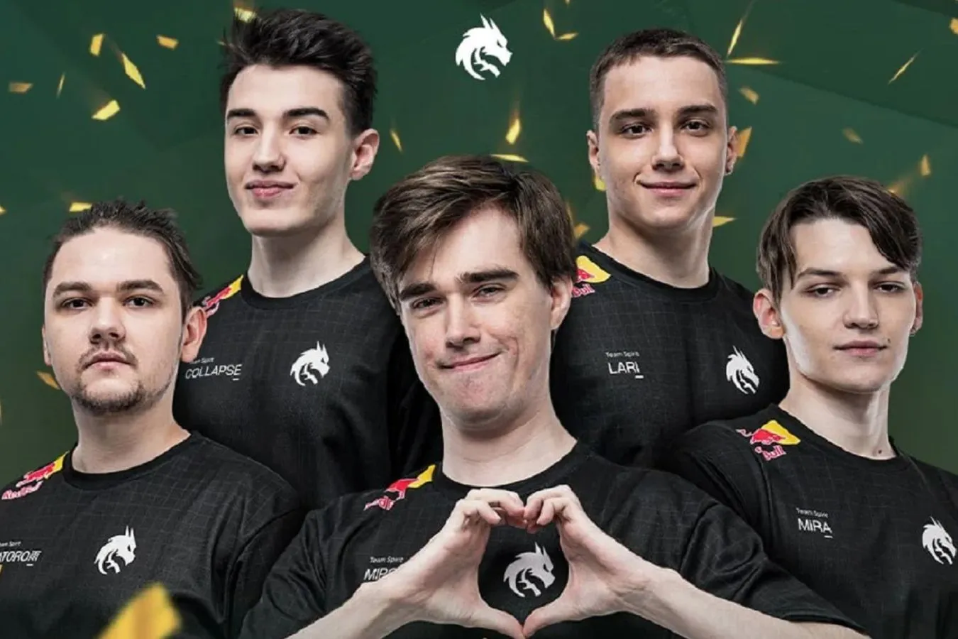 Игроки Team Spirit