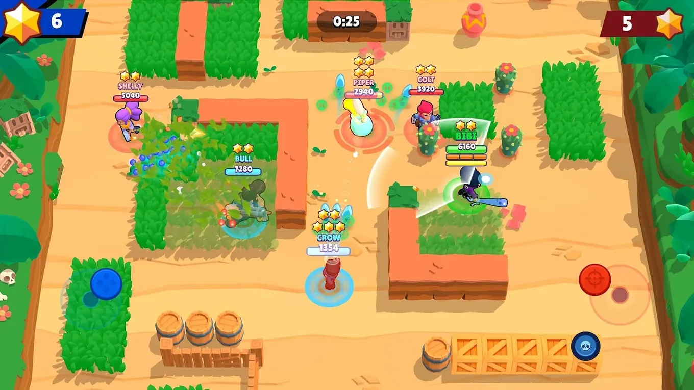 Геймплей Brawl Stars