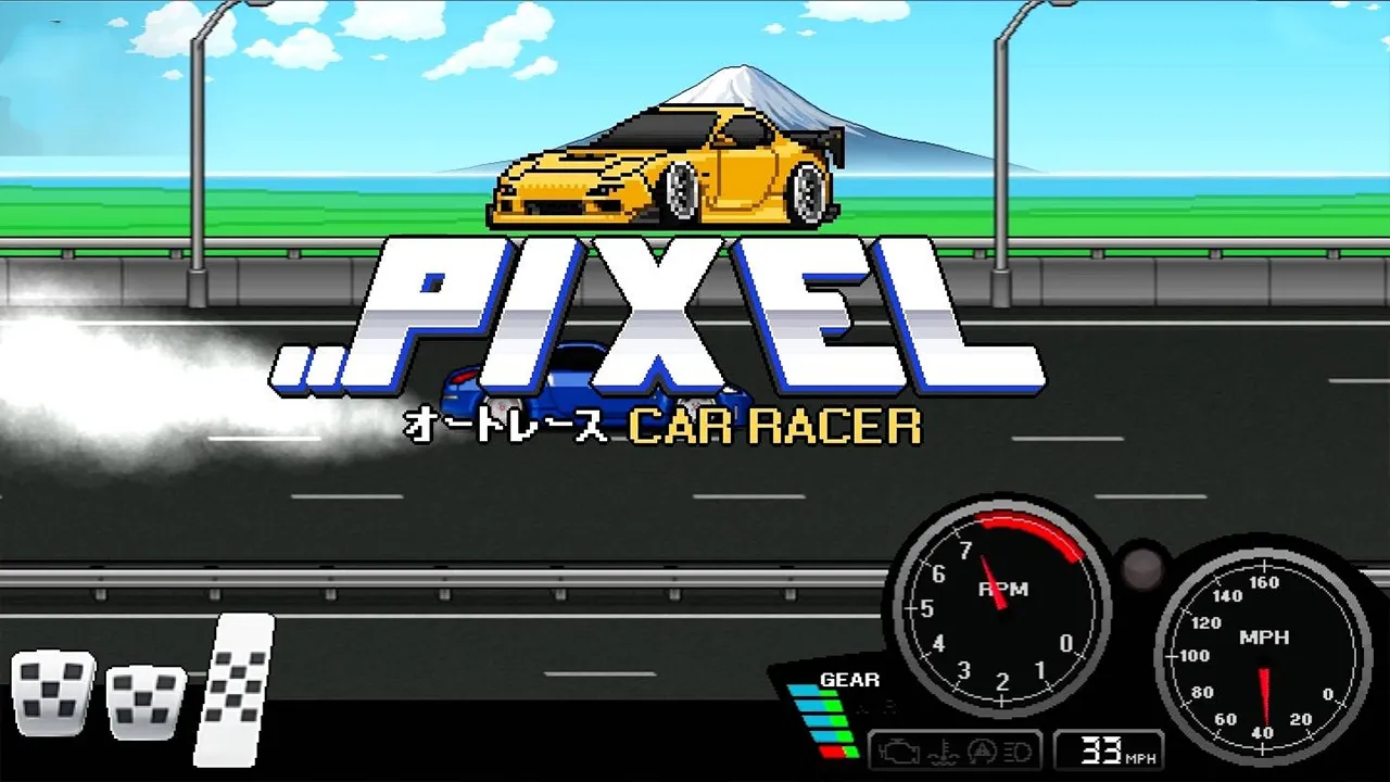 Pixel Car Racer