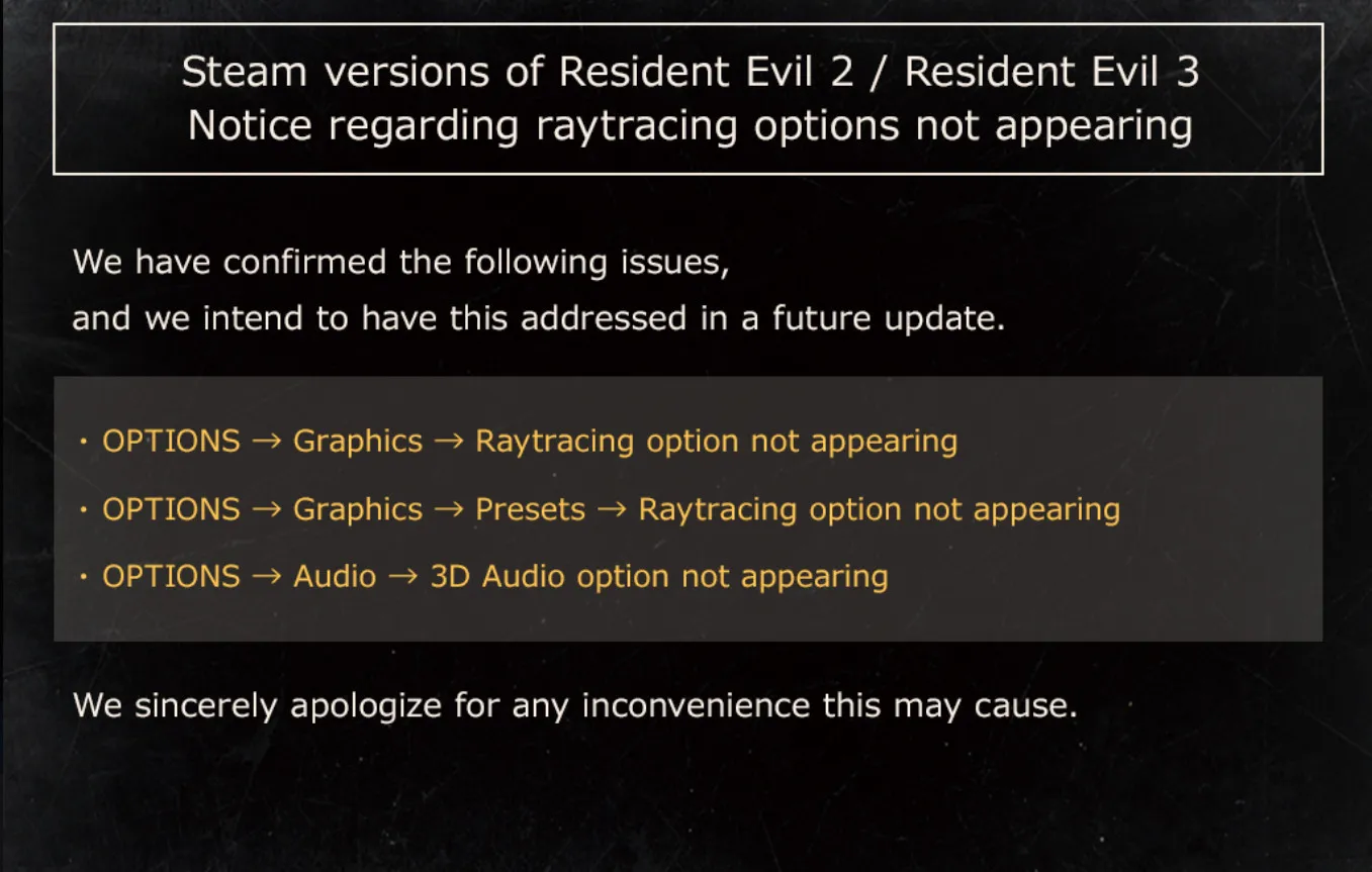 Заявление Capcom