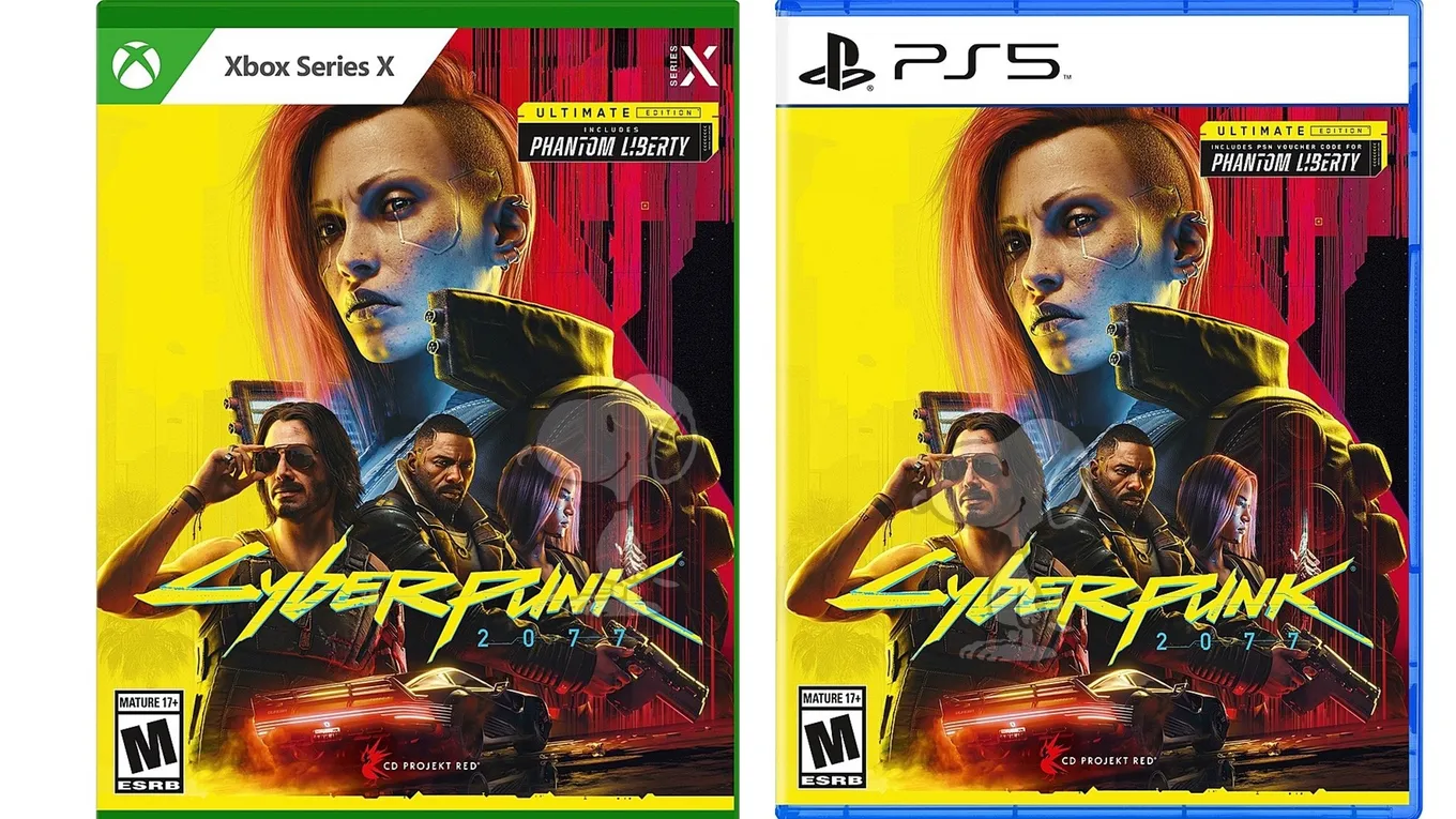 Новая обложка Cyberpunk 2077: Ultimate Edition