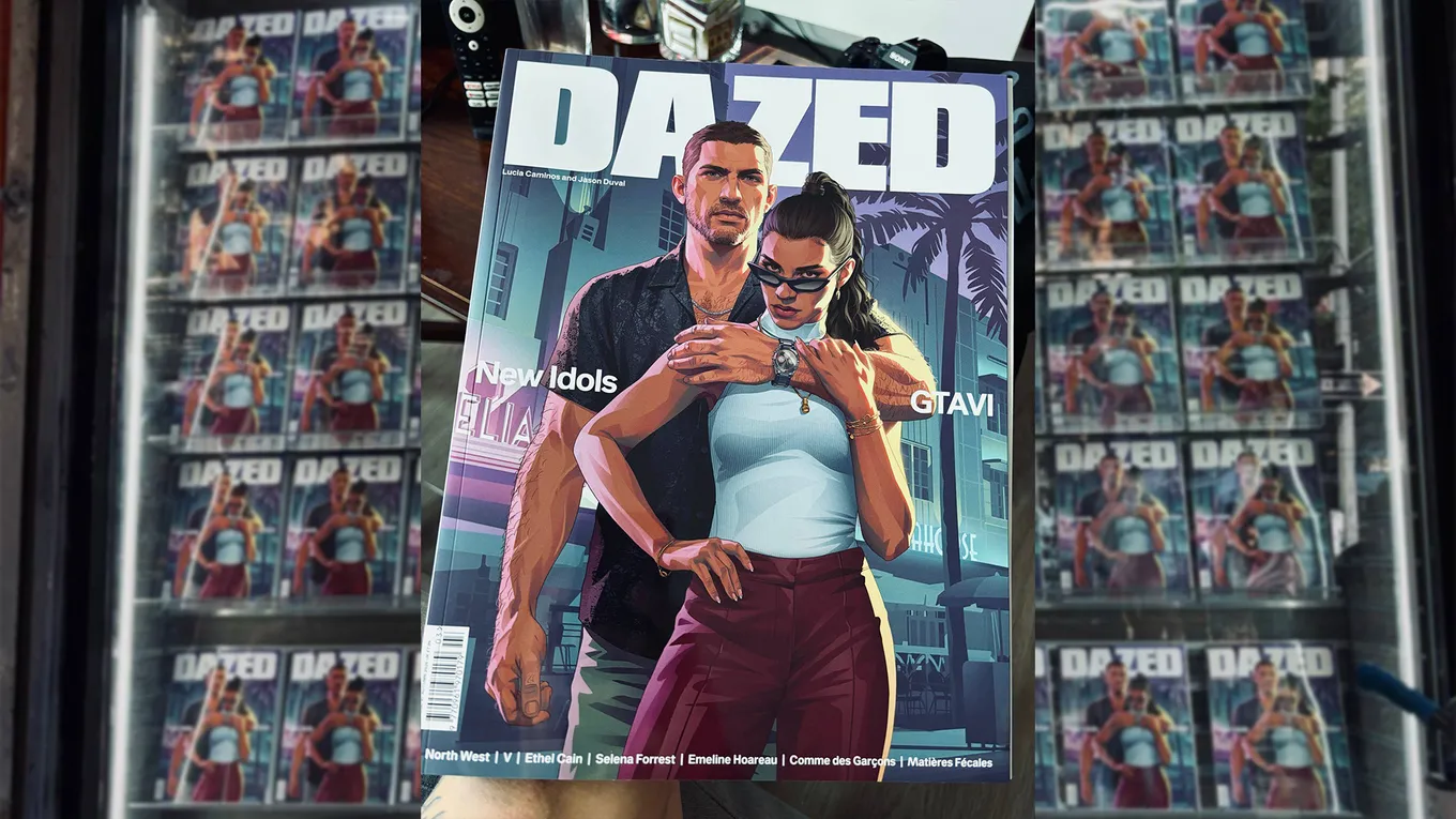 На обложке осеннего номера Dazed находятся Лусия и Джейсон