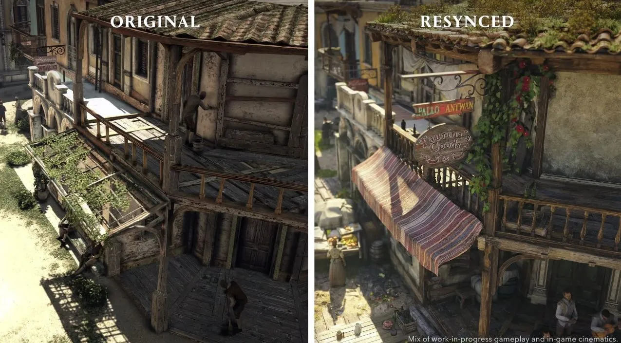 Сравнение двух версий Assassin's Creed IV: Black Flag