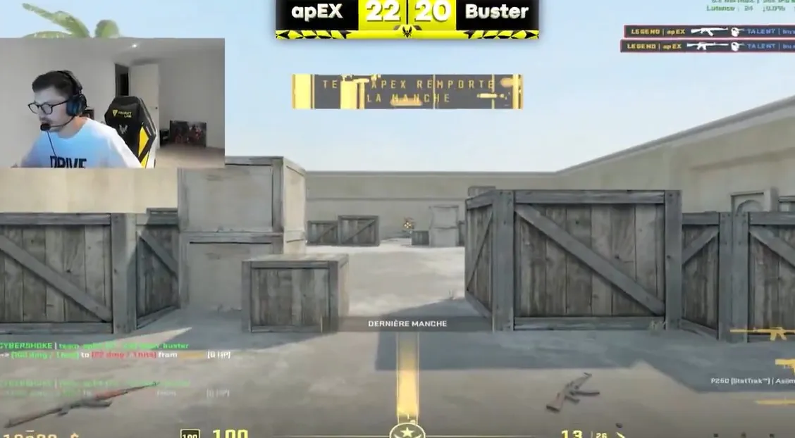 Победа apEX в матче против Buster