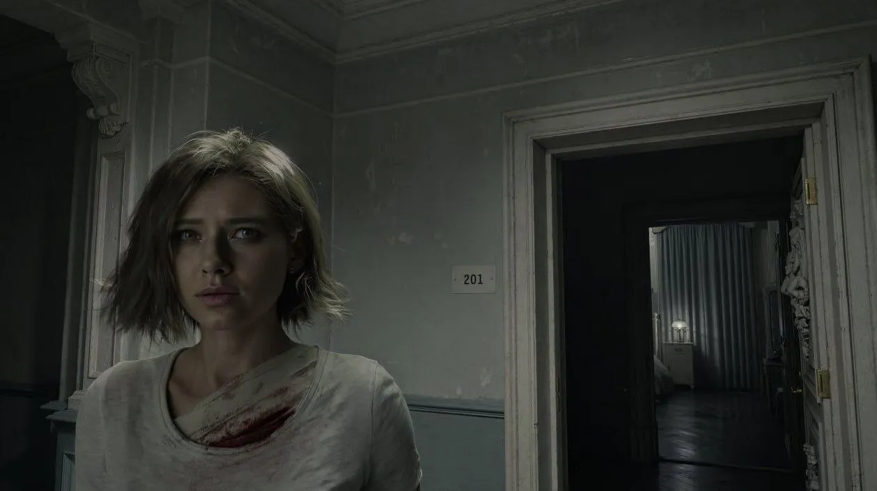 Обработанная картинка из Resident Evil