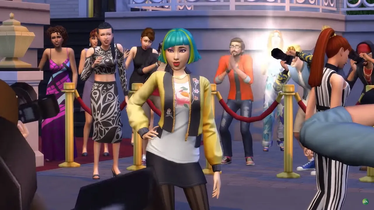DLC «Путь к славе» в Sims 4