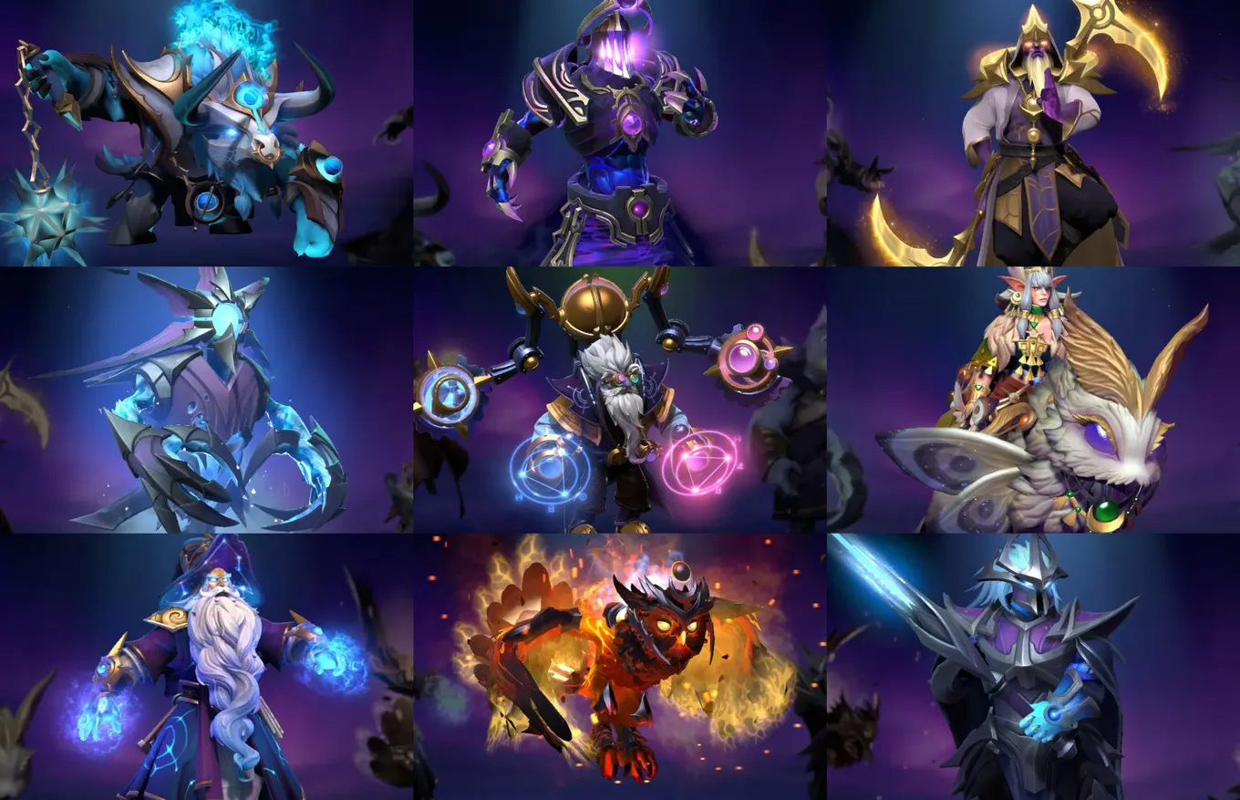 1 часть новых сетов из сокровищницы Heroes’ Hoard Treasure
