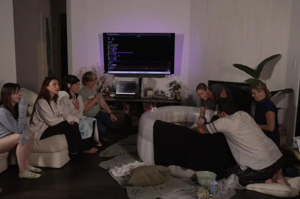 Роды Fandy на Twitch
