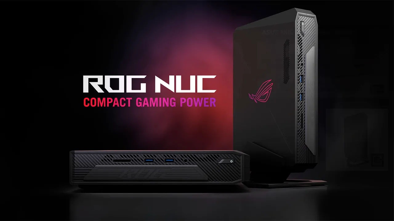 Дизайн ASUS ROG NUC 14