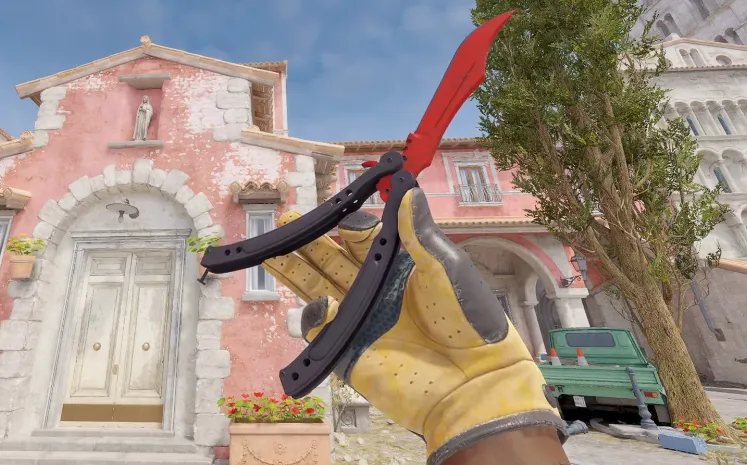 Butterfly Knife | Crimson Web
