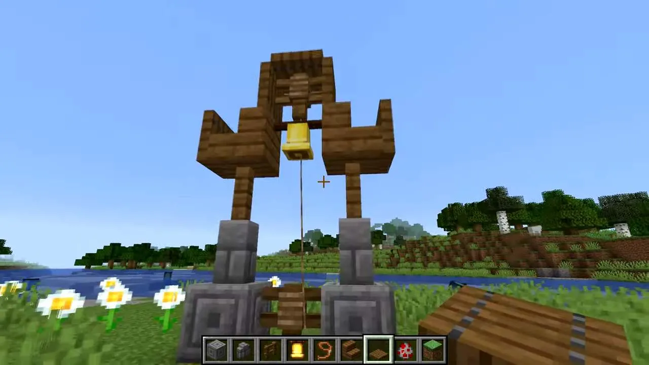Колокол в Minecraft