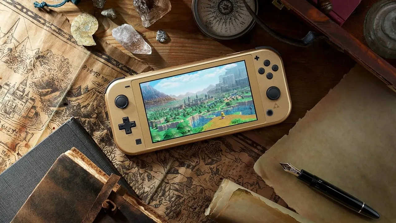 Switch Lite Hyrule Edition