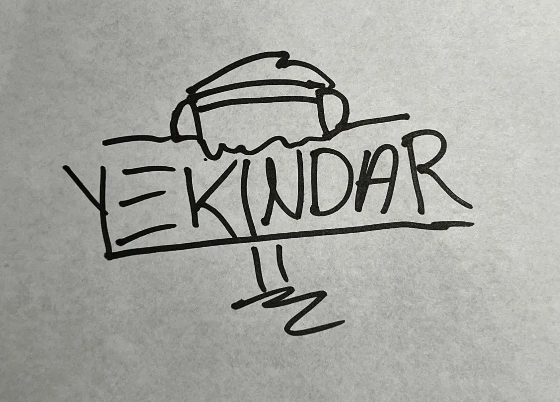 Возможный вариант стикера YEKINDAR